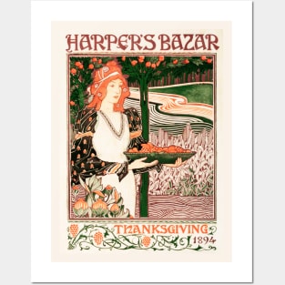 Harper Bazar 1894 Posters and Art
